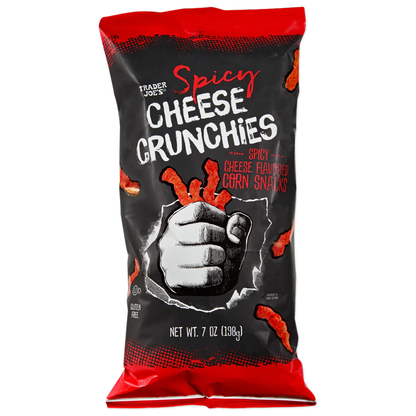 Trader Joe's Spicy Cheese Crunchies - 7 oz