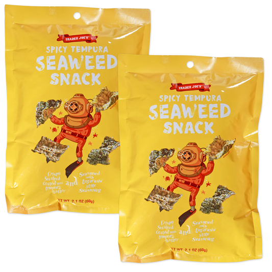 Trader Joe's 트레이더 조 스파이시 텐푸라 김 스낵 - 2.1 oz