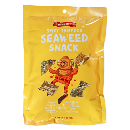Trader Joe's 트레이더 조 스파이시 텐푸라 김 스낵 - 2.1 oz