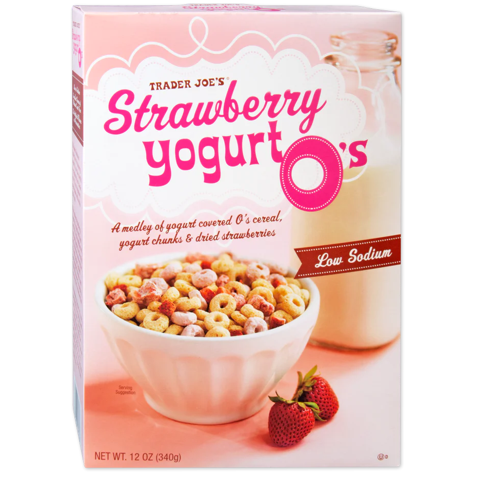 Trader Joe's 트레이더 조 스트로베리 요거트 오스 - 10 oz