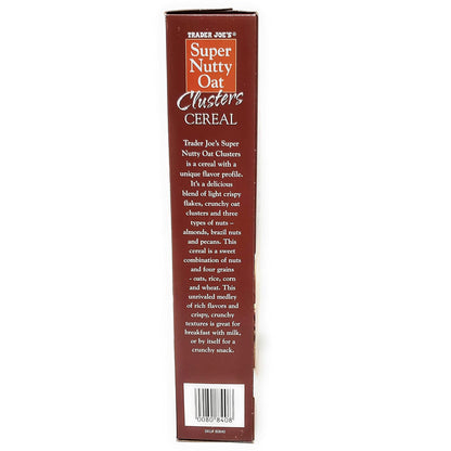 Trader Joe's Super Nutty Oat Clusters Cereal - 20 oz