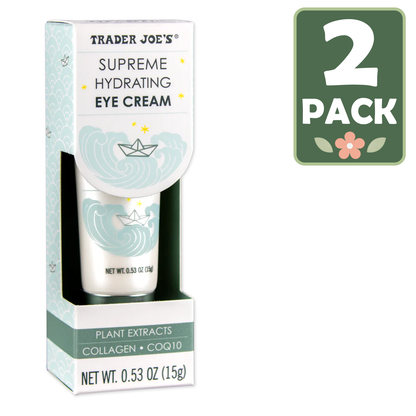 Trader Joe's Supreme Hydrating Eye Cream — Marine Collagen + CoQ10 (15 g)