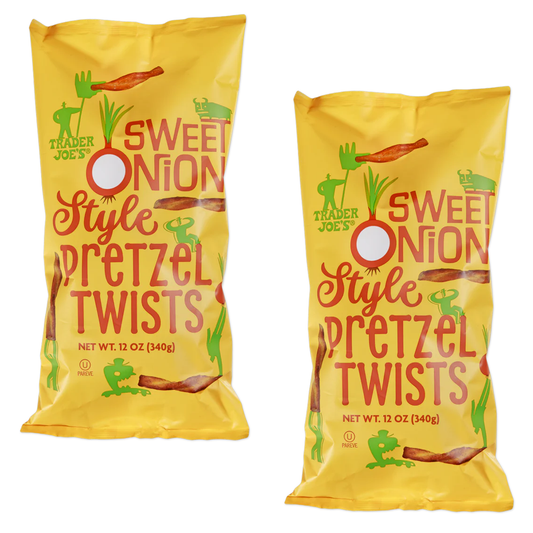 Trader Joe's 트레이더 조 스위트 어니언 프레첼 트위스트 - 12 oz