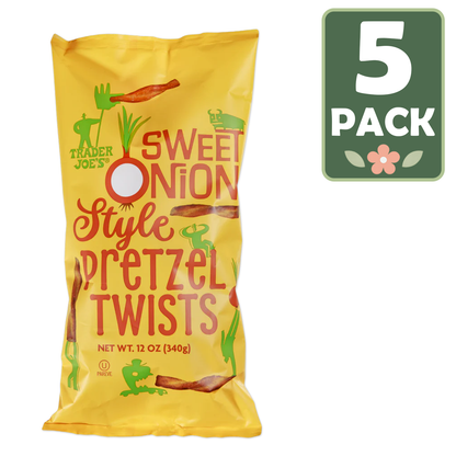 Trader Joe's Sweet Onion Style Pretzel Twists - 12 oz