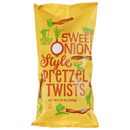 Trader Joe's Sweet Onion Style Pretzel Twists - 12 oz