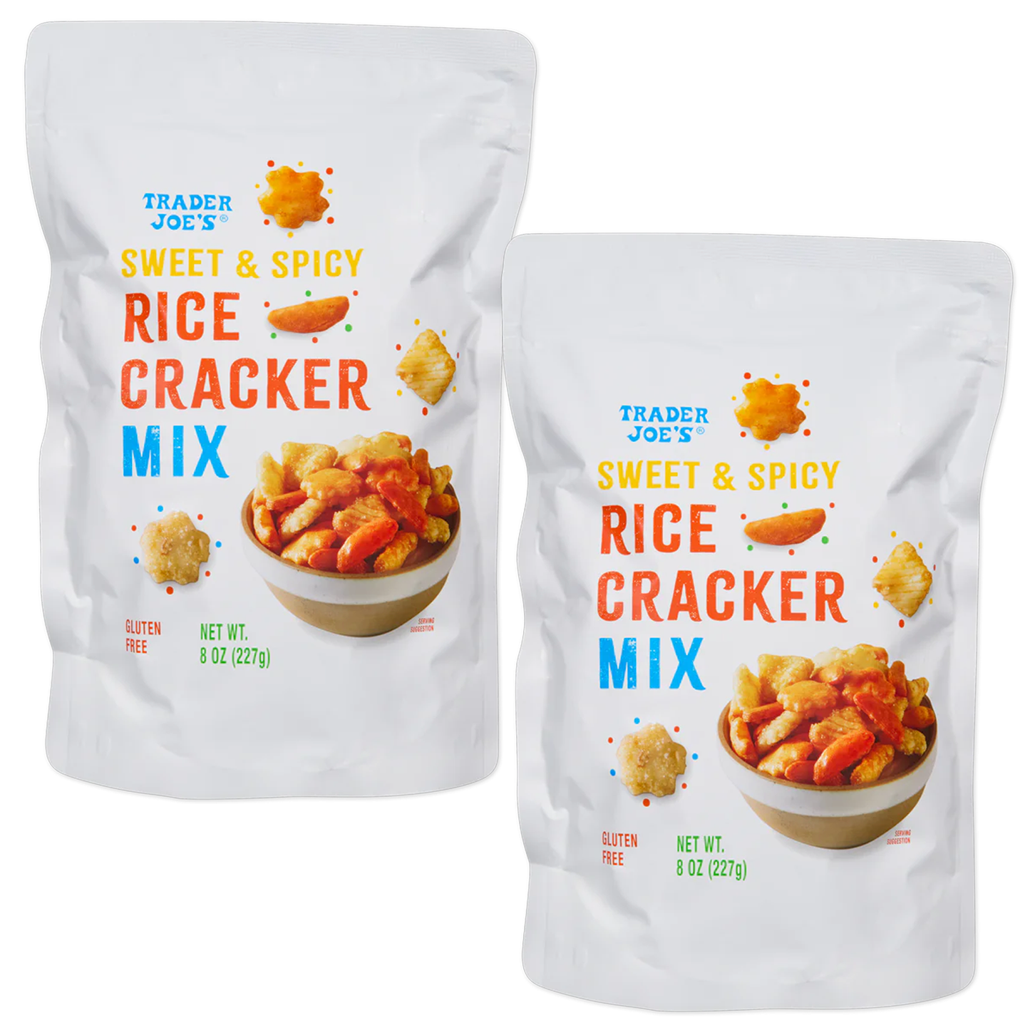 Trader Joe's 트레이더 조 스위트 & 스파이시 라이스 크래커 믹스 - 8 oz
