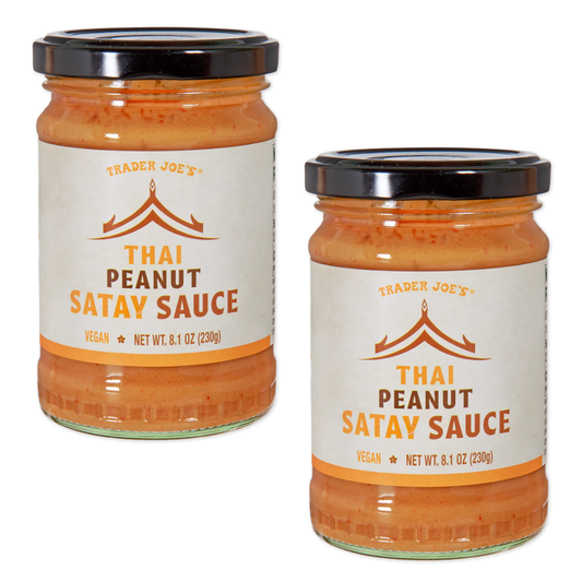 Trader Joe's Thai Peanut Satay Sauce - 8.1 oz