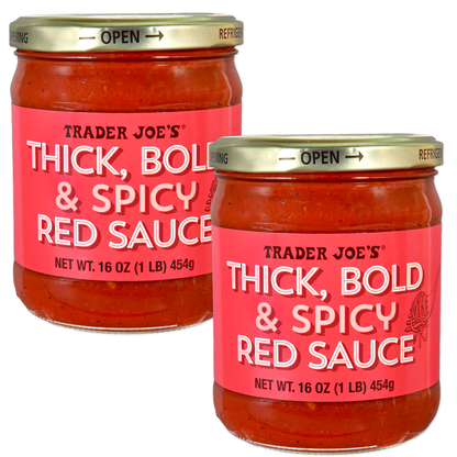 Trader Joe's 트레이더 조 씩 볼드 스파이시 레드 소스 - 16 oz