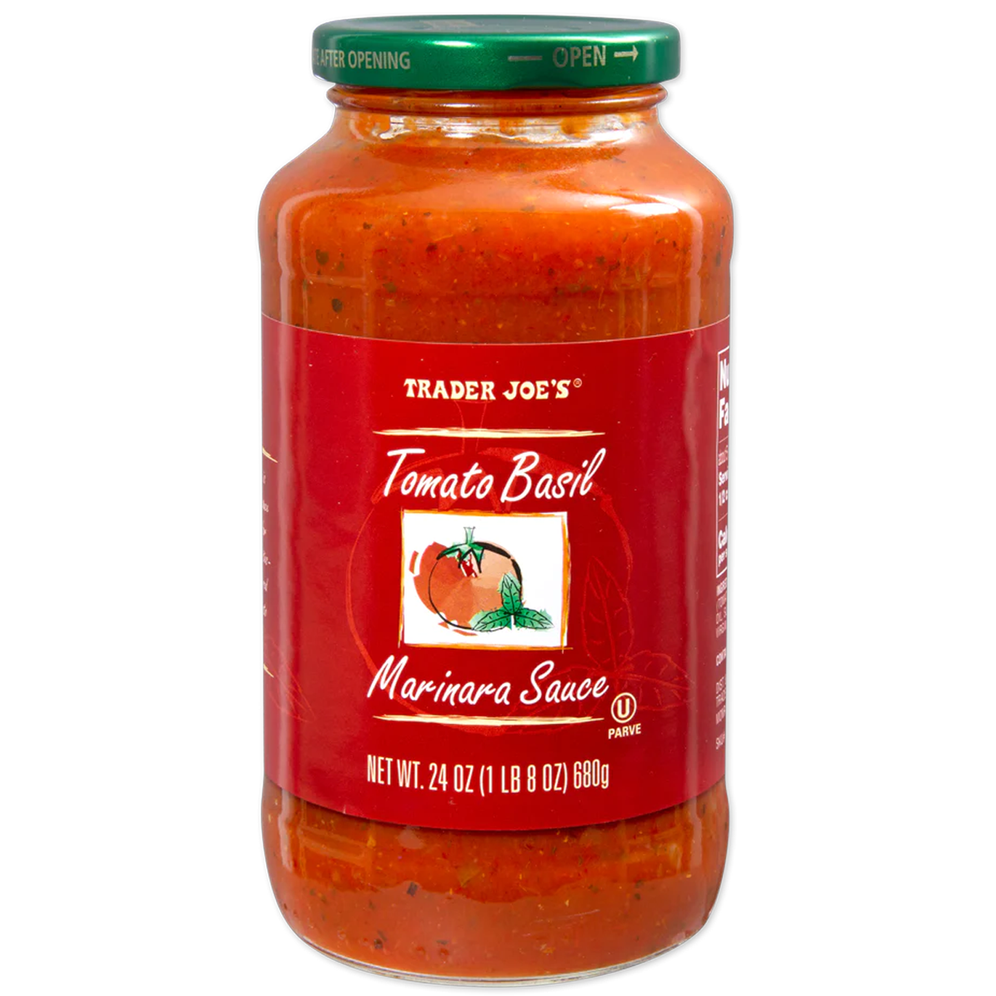 Trader Joe's 트레이더 조 토마토 바질 마리나라 소스 - 24 oz