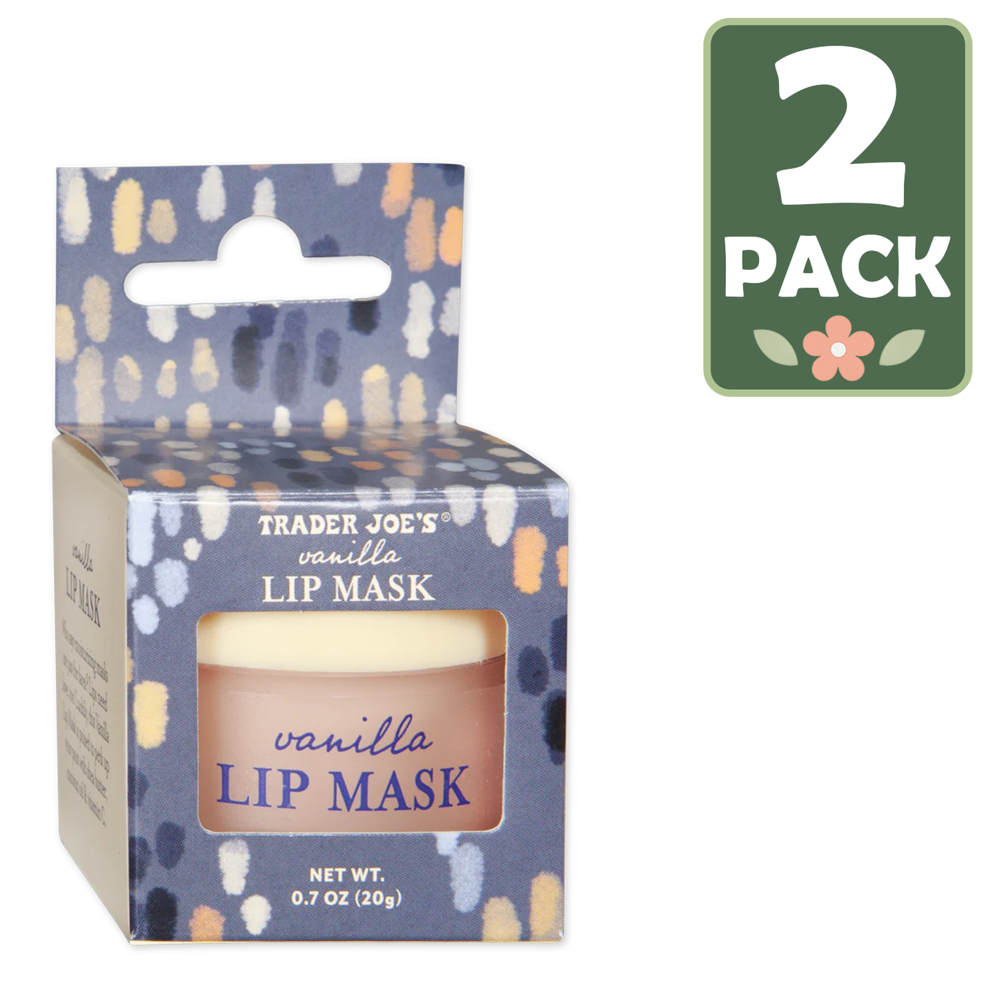 Trader Joe's Vanilla Lip Mask — Overnight Treatment (20 g)