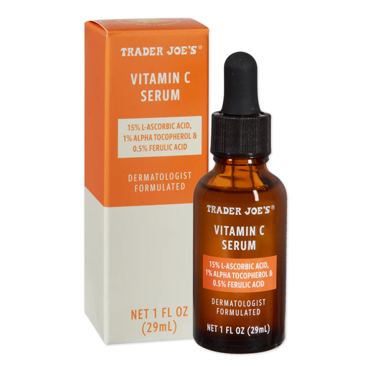 Trader Joe's Vitamin C Serum — 15% Vitamin C + E + Ferulic (29 mL)