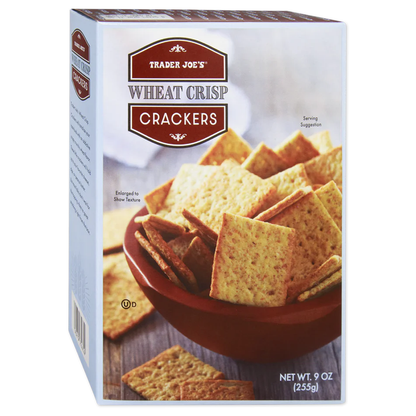 Trader Joe's Wheat Crisp Crackers - 9 oz