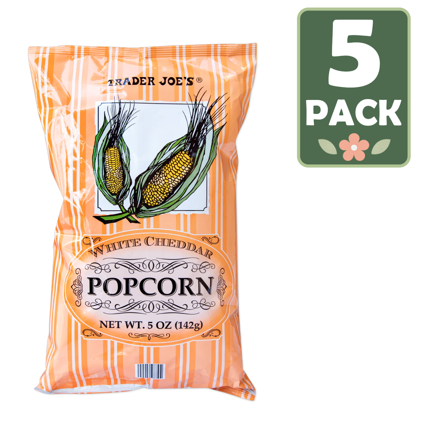 Trader Joe's White Cheddar Popcorn - 5 oz