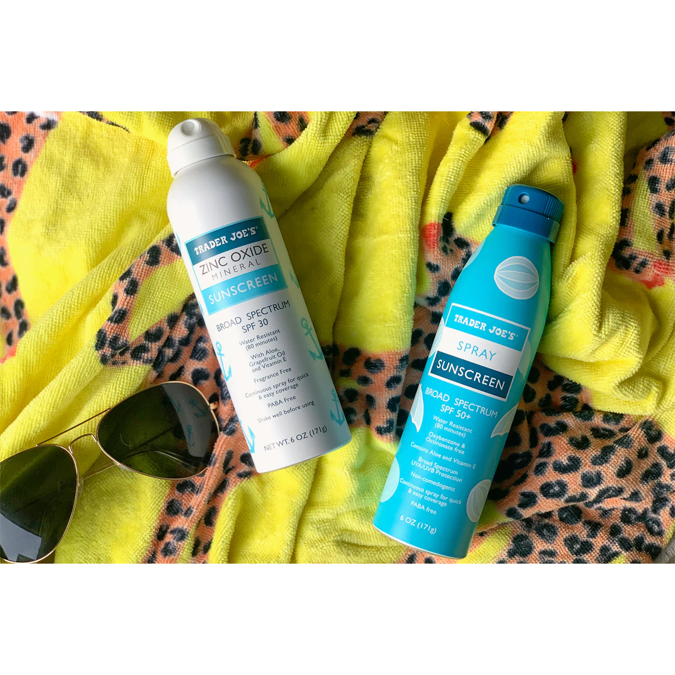 Trader Joe's Zinc Oxide Mineral Sunscreen Spray SPF 30 — Mineral Zinc Spray (177 mL)