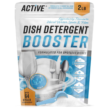 ACTIVE 액티브 식기세척기 세제 부스터 파우더 - 907g (32 oz)