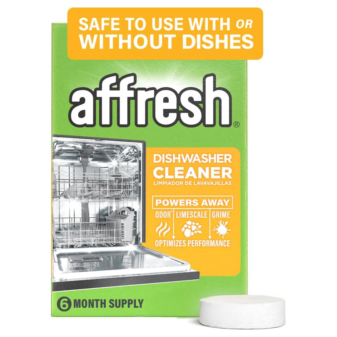 Affresh Dishwasher Cleaner - 6 Tablets