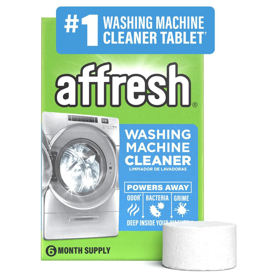 Affresh Washing Machine Cleaner - 6 Tablets