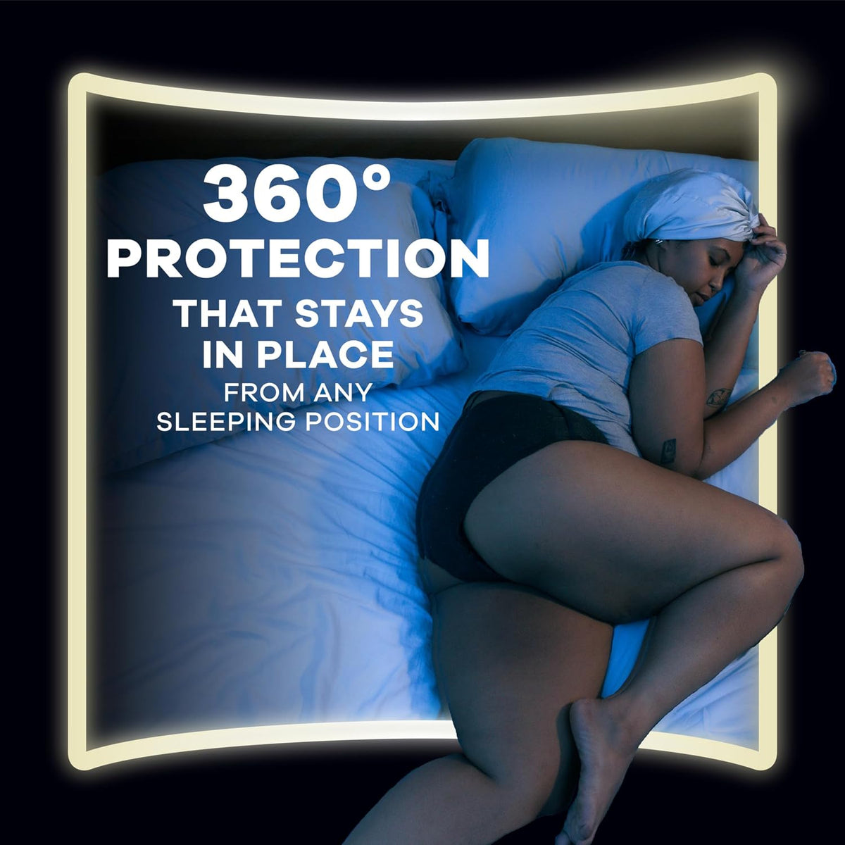 Always ZZZ Overnight Disposable Period Underwear - S/M - Light Scent - 26 Count
