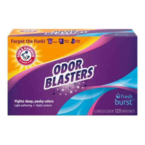 Arm & Hammer 암앤해머 건조기 시트 - 프레시 버스트 - 120매