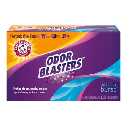 Arm & Hammer 암앤해머 건조기 시트 - 프레시 버스트 - 120매