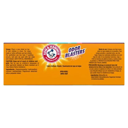Arm & Hammer 암앤해머 건조기 시트 - 프레시 버스트 - 120매