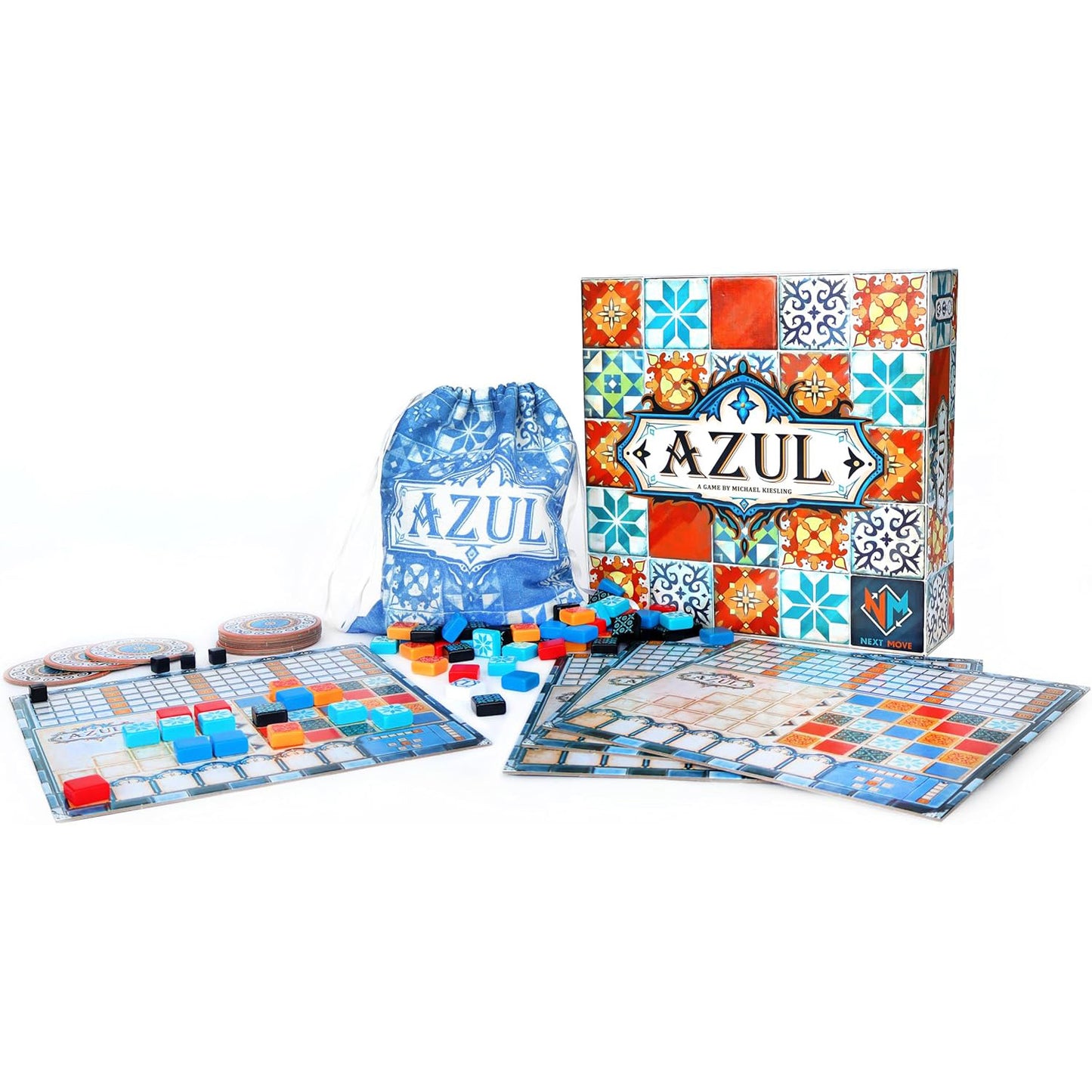 Azul Board Game — Tile Placement Strategy