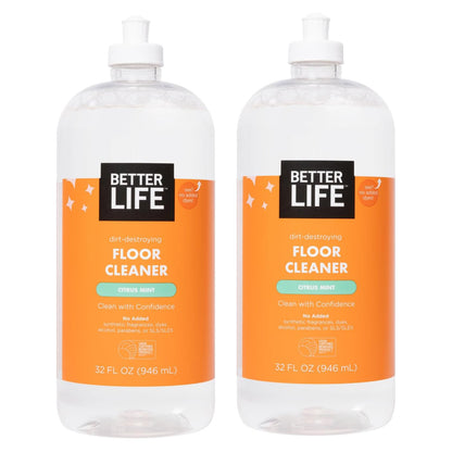 Better Life 베터 라이프 바닥 클리너 - 뱀부 - 946mL (32 fl oz) × 2개
