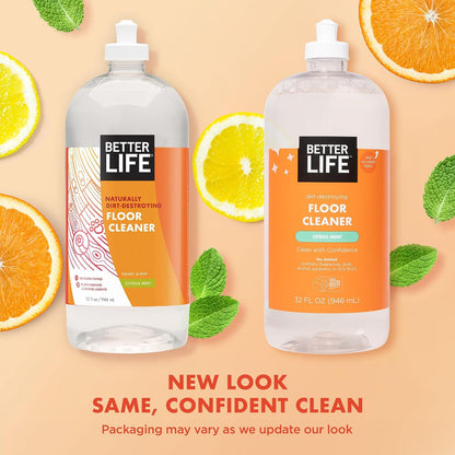 Better Life 베터 라이프 바닥 클리너 - 뱀부 - 946mL (32 fl oz) × 2개