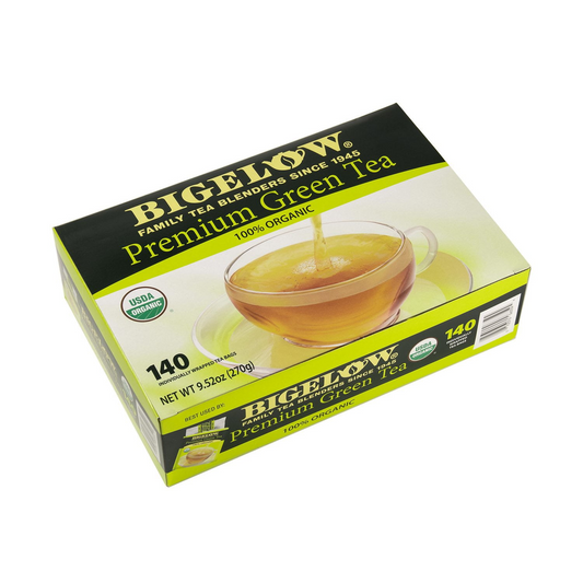 Bigelow Organic Premium Green Tea Bags - 140 ct