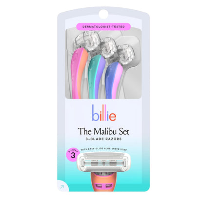 Billie 빌리 3중날 일회용 면도기 - 3개입