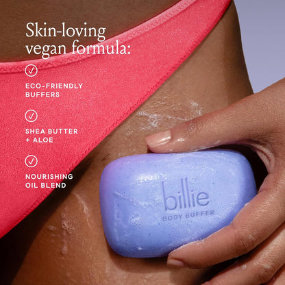 Billie Body Buffer Pre-Shave Exfoliating Bar - 3.5 oz (99g)