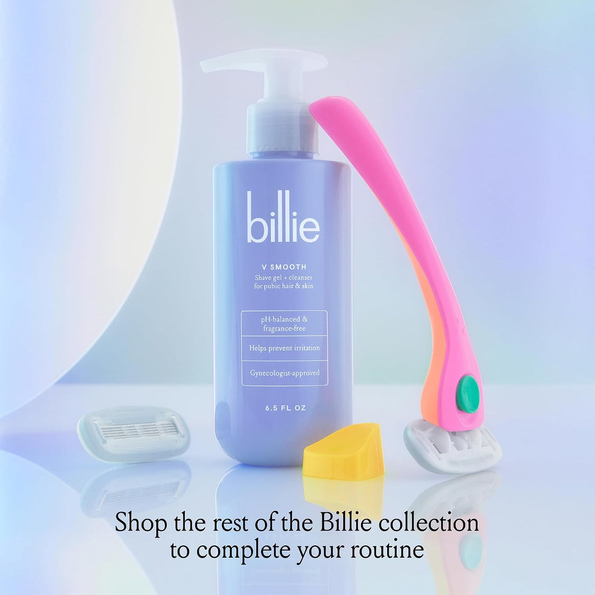 Billie V Smooth Shave Gel - Fragrance-Free - 6.5 fl oz (192mL)