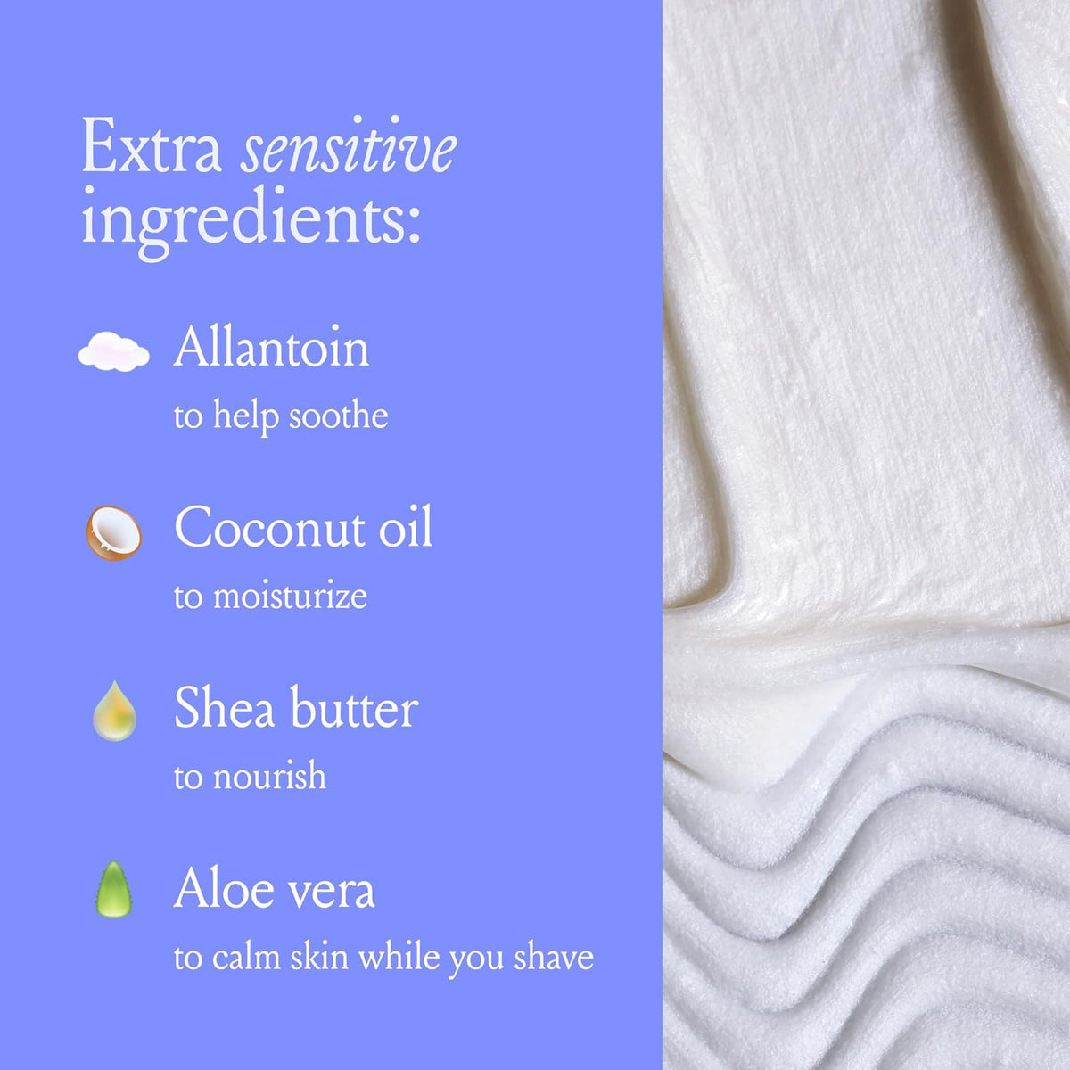 Billie Whipped Shave Cream - Ultra Gentle - Fragrance-Free - 6.5 fl oz (192mL)