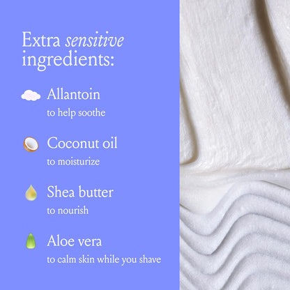 Billie Whipped Shave Cream - Ultra Gentle - Fragrance-Free - 6.5 fl oz (192mL)