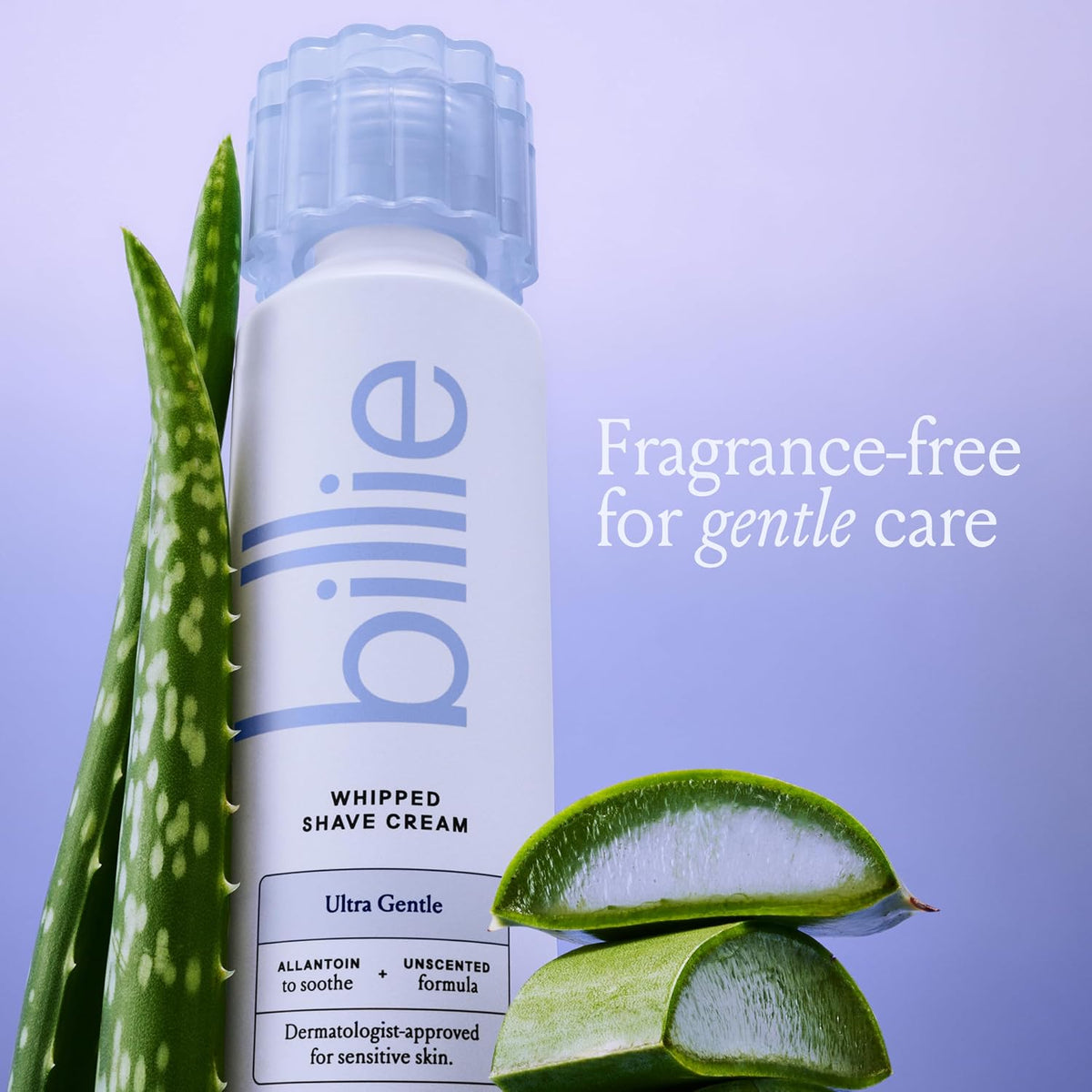 Billie Whipped Shave Cream - Ultra Gentle - Fragrance-Free - 6.5 fl oz (192mL)