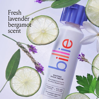 Billie Whipped Shave Cream - Lavender & Bergamot - 6.5 fl oz (192mL)