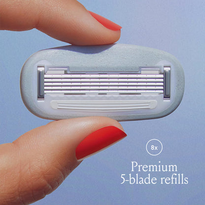 Billie 5-Blade Razor Refills - 8 Cartridges