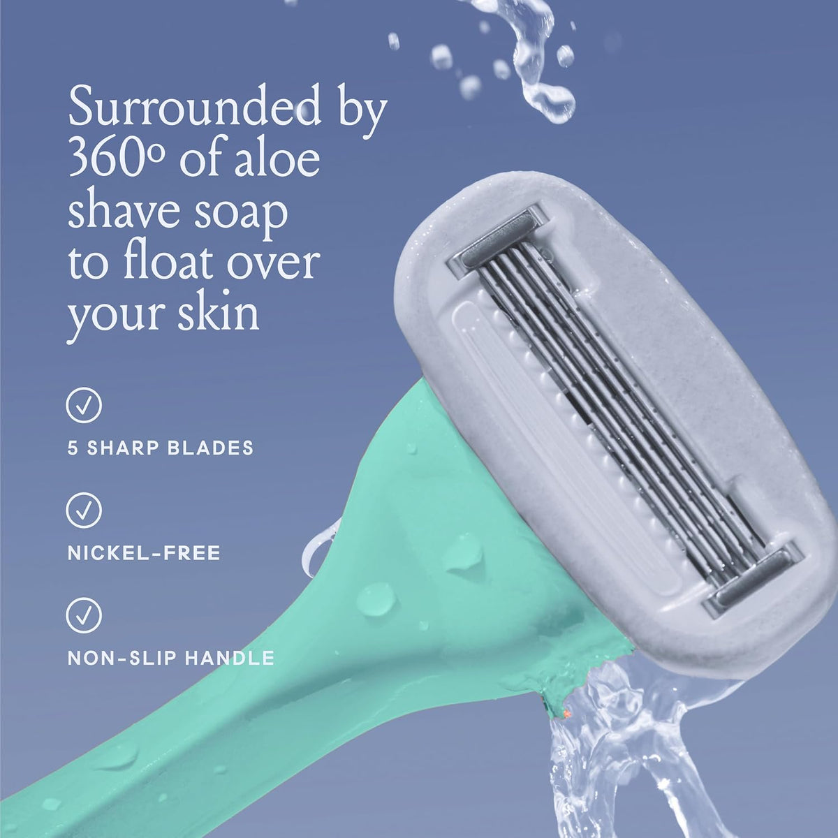 Billie 5-Blade Razor Refills - 8 Cartridges