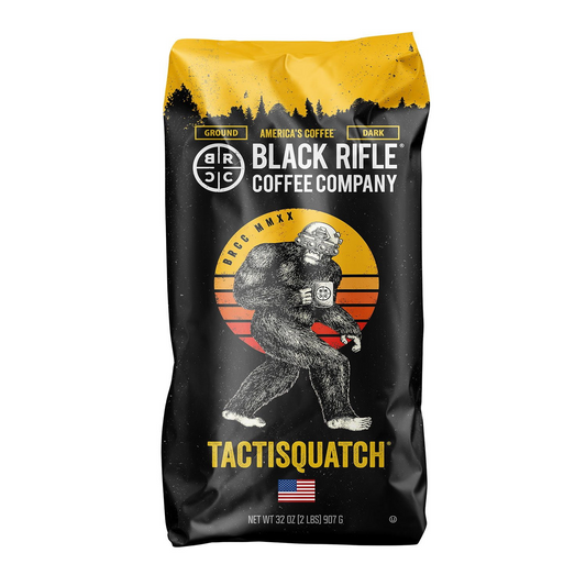 Black Rifle Coffee Tactisquatch Dark Roast Ground Coffee - 32 oz (907g)