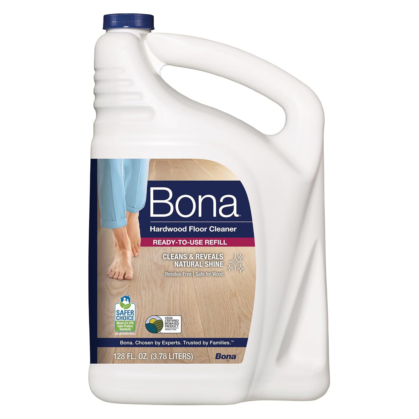 Bona 보나 원목 바닥 클리너 리필 - 무향 - 3785mL (128 fl oz)