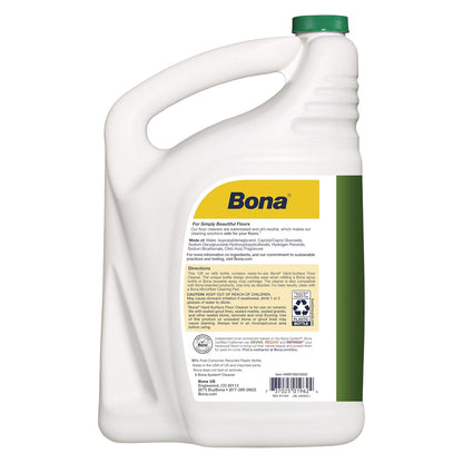 Bona 보나 멀티서피스 바닥 클리너 리필 - 레몬 민트 - 3785mL (128 fl oz)