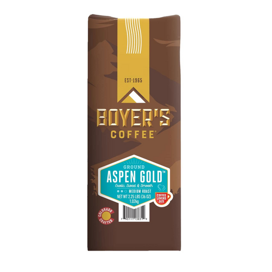 Boyer's Aspen Gold Medium Roast Ground Coffee - 36 oz (1021g)