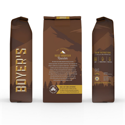 Boyer's Coffee 보이어스 아스펜 골드 미디엄 로스트 분쇄커피 - 36 oz (1021g)