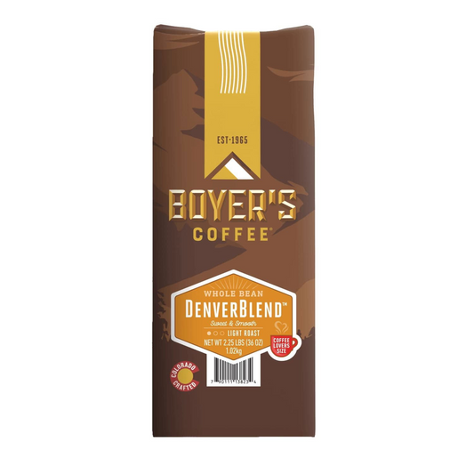 Boyer's Denver Blend Light Roast Whole Bean Coffee - 36 oz (1021g)