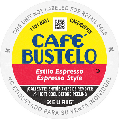 Café Bustelo 카페 부스텔로 에스프레소 다크 로스트 팟 (K-컵) - 80개입