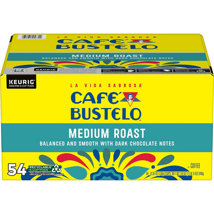 Café Bustelo 카페 부스텔로 미디엄 로스트 팟 (K-컵) - 54개입