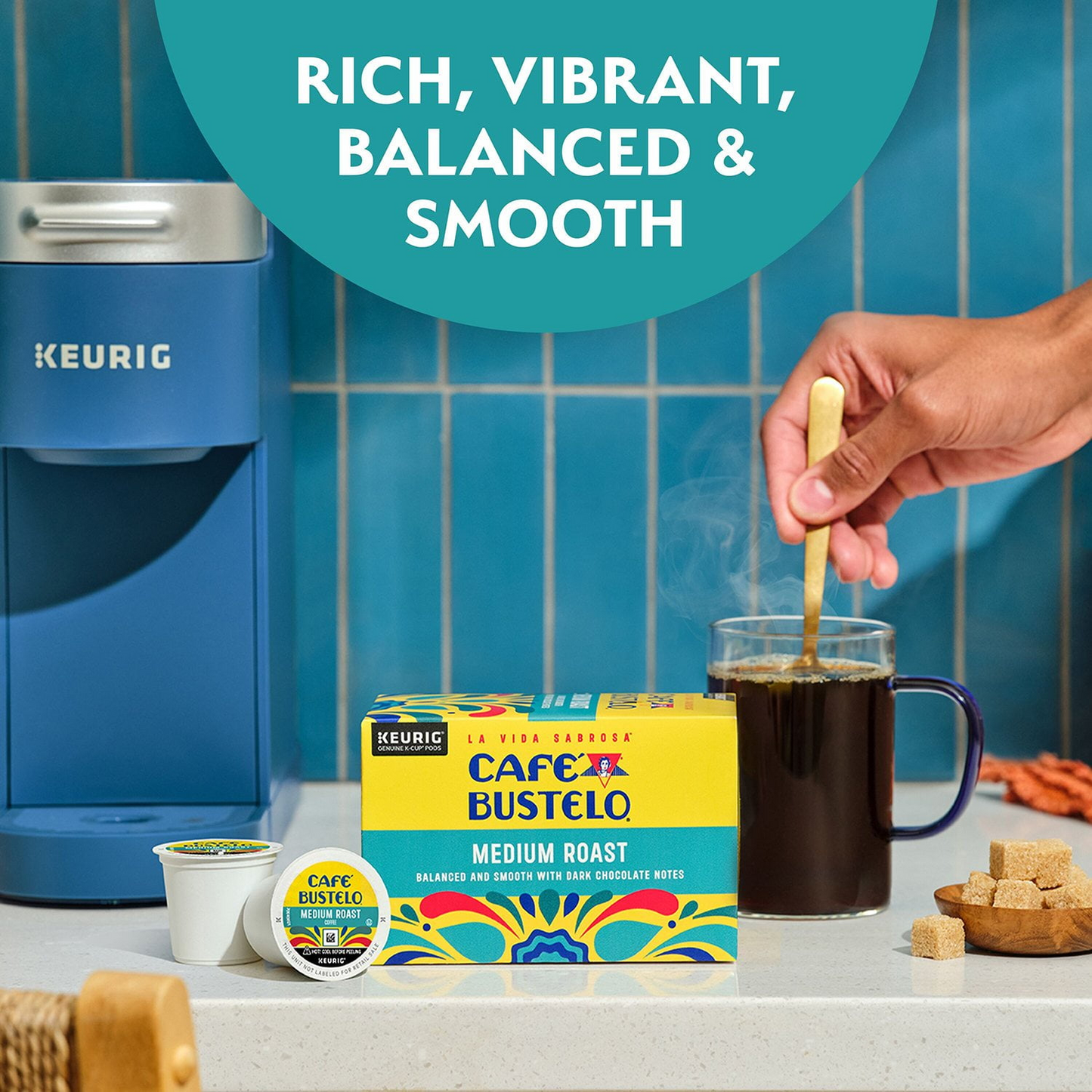 Café Bustelo 카페 부스텔로 미디엄 로스트 팟 (K-컵) - 54개입