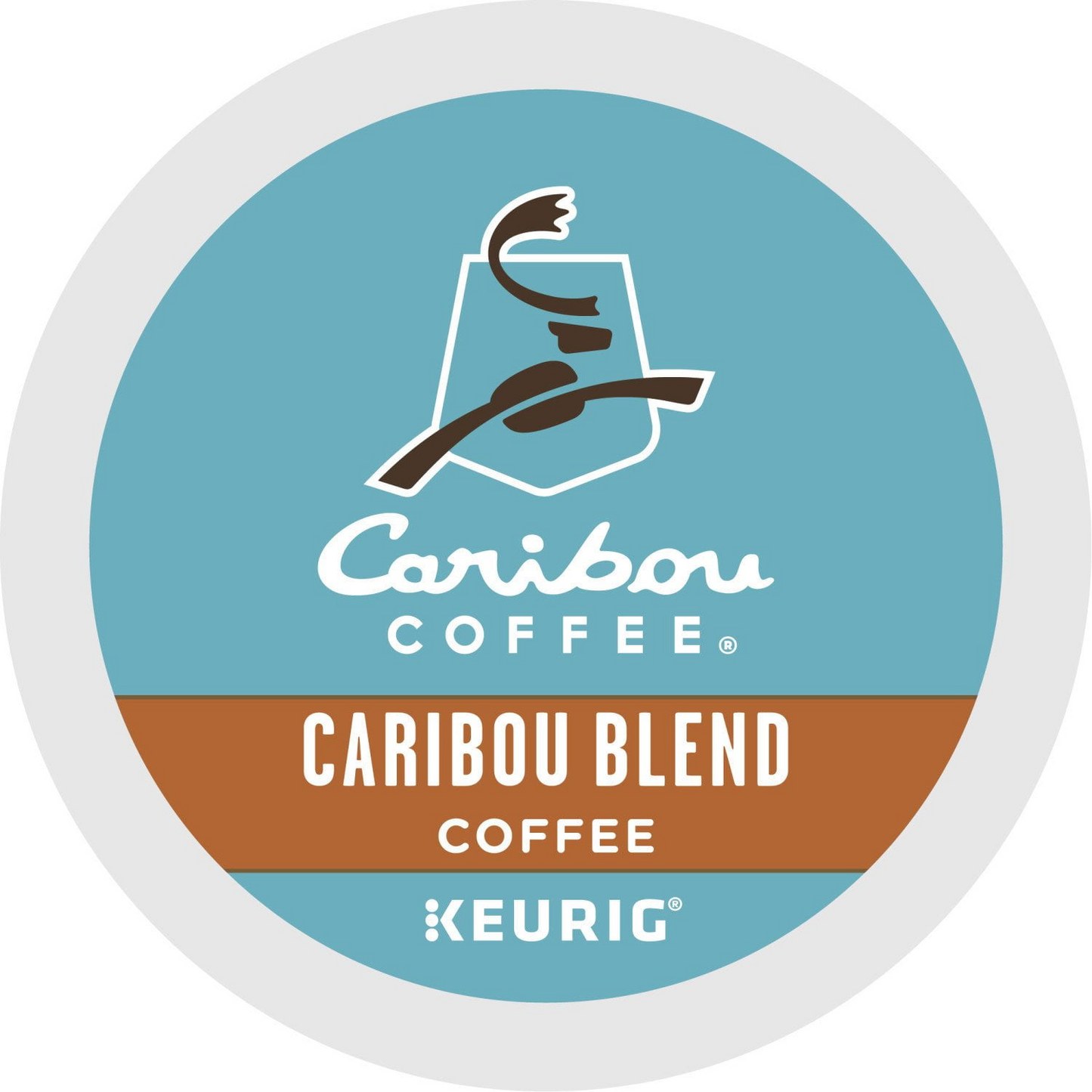 Caribou Coffee Caribou Blend Medium Roast Pods (K-Cup) - 80 ct