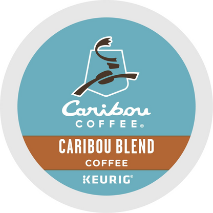 Caribou Coffee Caribou Blend Medium Roast Pods (K-Cup) - 80 ct