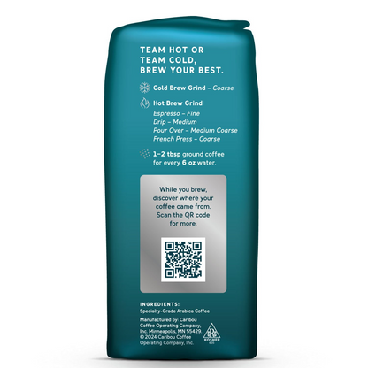 Caribou Coffee Caribou Blend Medium Roast Whole Bean Coffee - 40 oz (1134g)